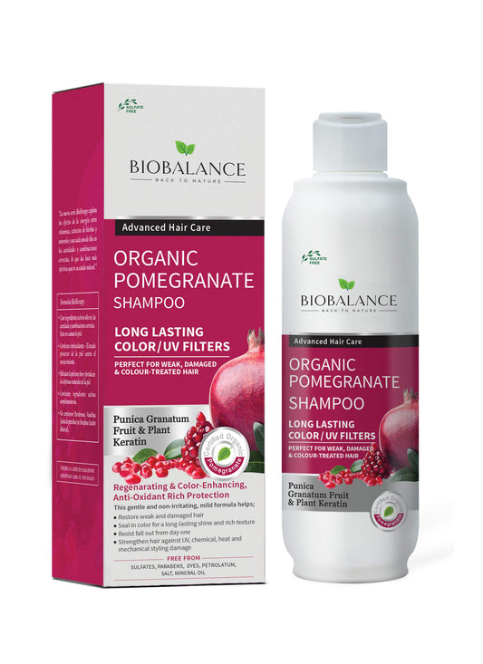 Organic Pomegranate Shampoo (330ml)